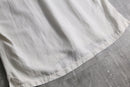 1990s silk × linen open collar shirt