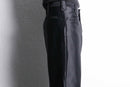 70's shiny black western trousers