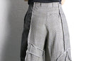 "Re:make" panel docking trousers wide pants