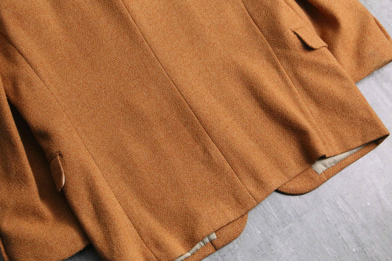 1990-00s KANSAI MAN 4B single wool tailored jacket