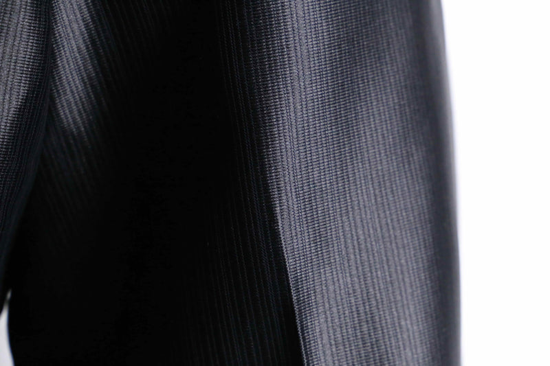 70's shiny black western trousers