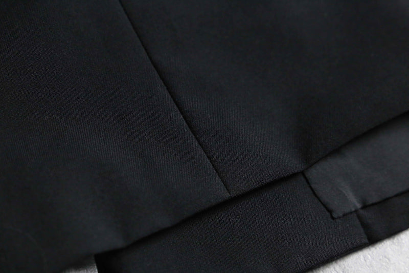 "Re:make" track mix tailored jacket