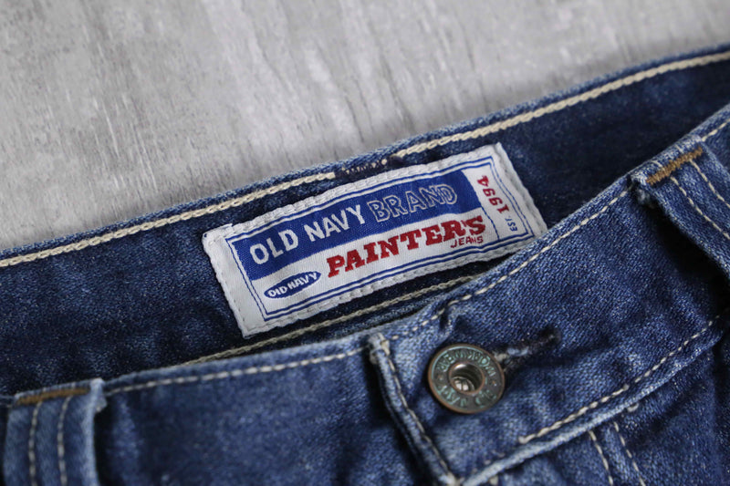 1990s OLD NAVY painter denim pants