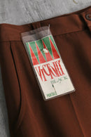 70’s brown color flare slacks