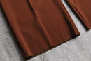 70’s brown color flare slacks