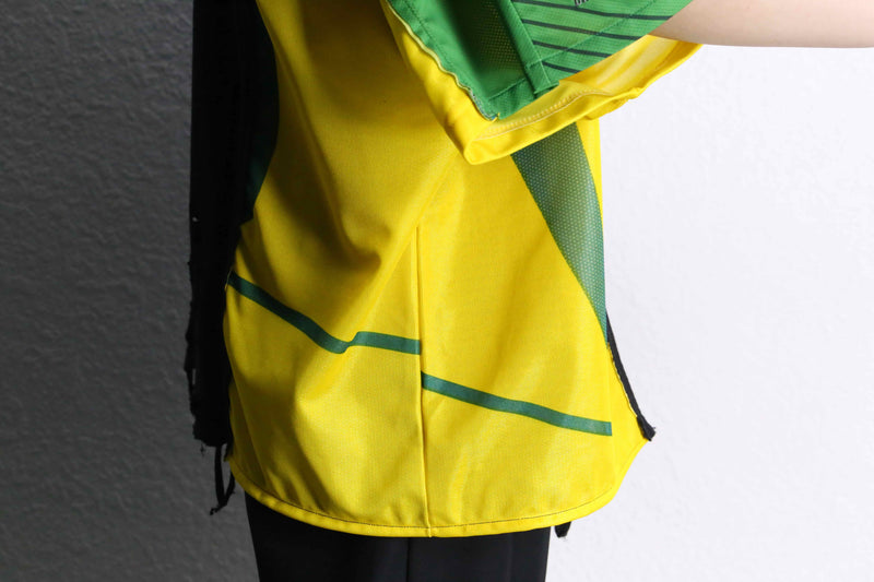 "Re:make" destroy&stitch design docking wide Tee