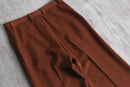 70’s brown color flare slacks