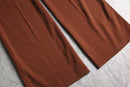 70’s brown color flare slacks