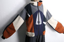 "Re:make" multi panel zip hoodie