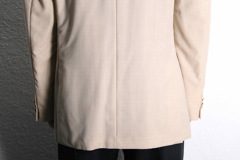 "PIERRE CARDIN" miniature check wool tailored jacket