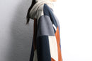 "Re:make" multi panel zip hoodie