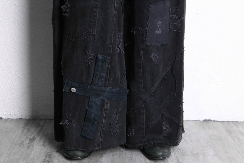 "Re:make" extra buggy denim