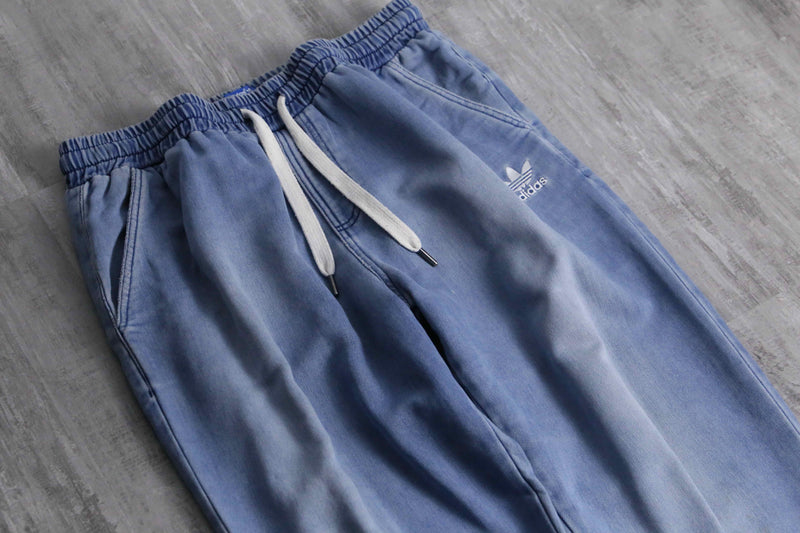 2000s adidas faded sweat pants