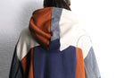 "Re:make" multi panel zip hoodie