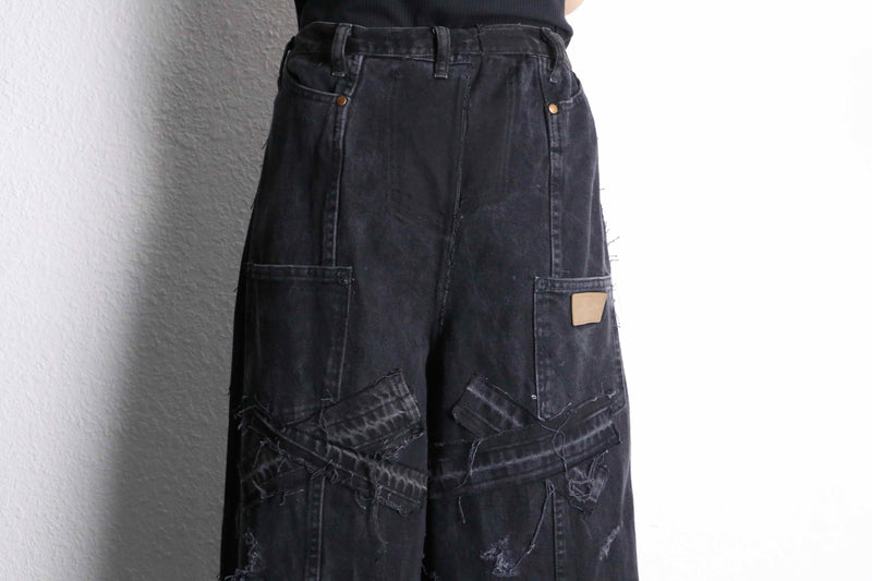 "Re:make" extra buggy denim