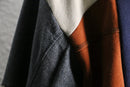 "Re:make" multi panel zip hoodie