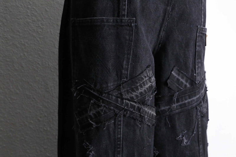 "Re:make" extra buggy denim