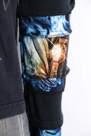 "Re:make" layered graphic L/S tee