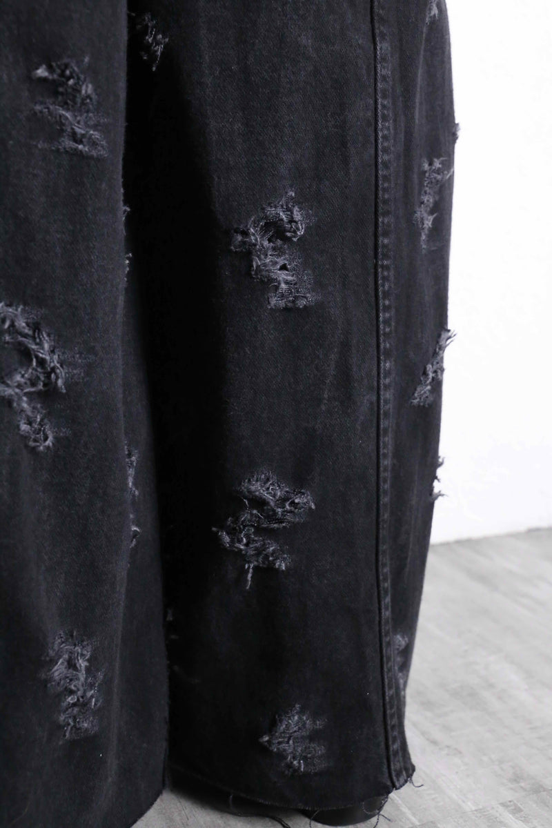 "Re:make" extra buggy denim