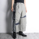 "Re:make" panel docking trousers wide pants