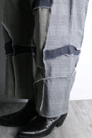 "Re:make" panel docking trousers wide pants