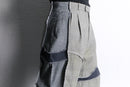 "Re:make" panel docking trousers wide pants