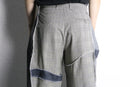 "Re:make" panel docking trousers wide pants