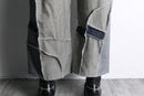 "Re:make" panel docking trousers wide pants