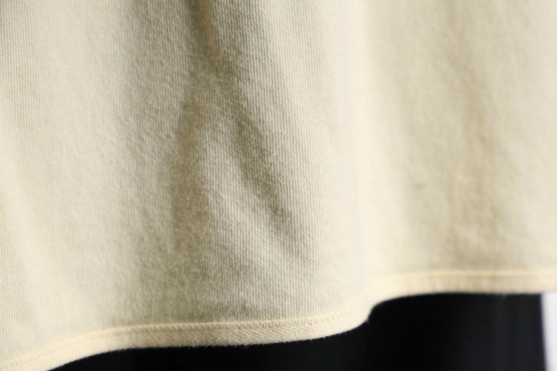 "ARMANI EXCHANGE" cream henley neck over pullover