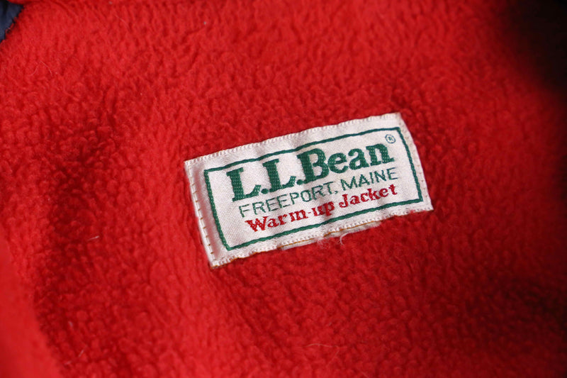 late 1980-90s L.L.Bean warm-up jacket