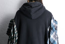 "Re:make" shirt docking hoodie