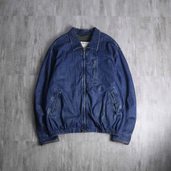 1990-00s ORVIS zip up denim jacket