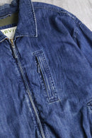 1990-00s ORVIS zip up denim jacket
