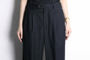 noir stripe straight slacks