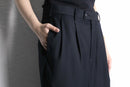 noir stripe straight slacks