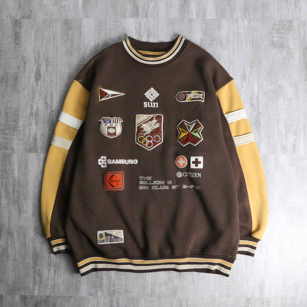 embroidery patch loose sweat