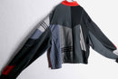 “Re:make” patchwork design random track jacket