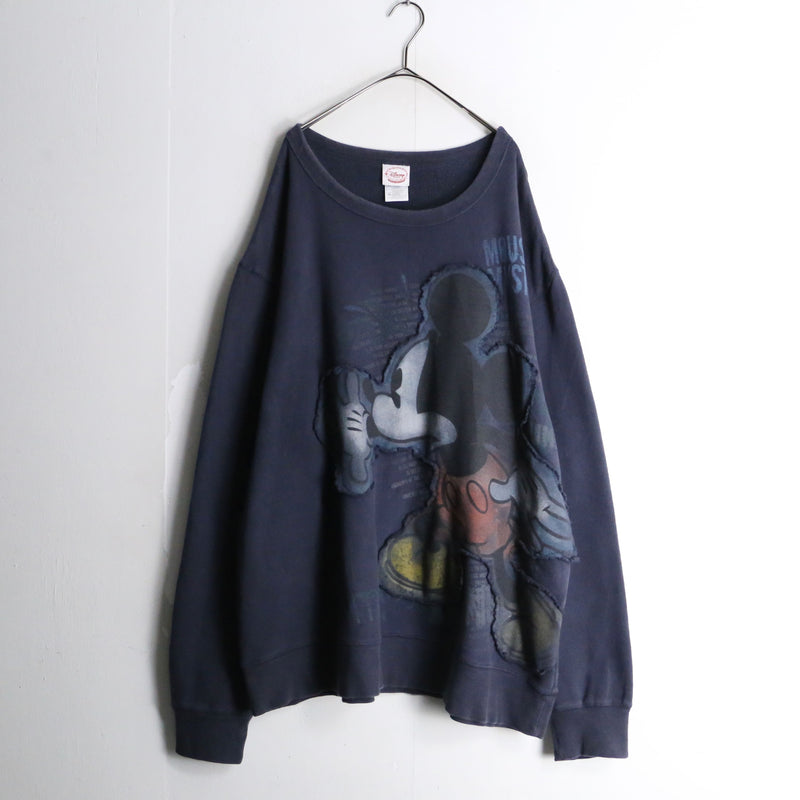 "Mickey Mouse" cool color sweat (XL)