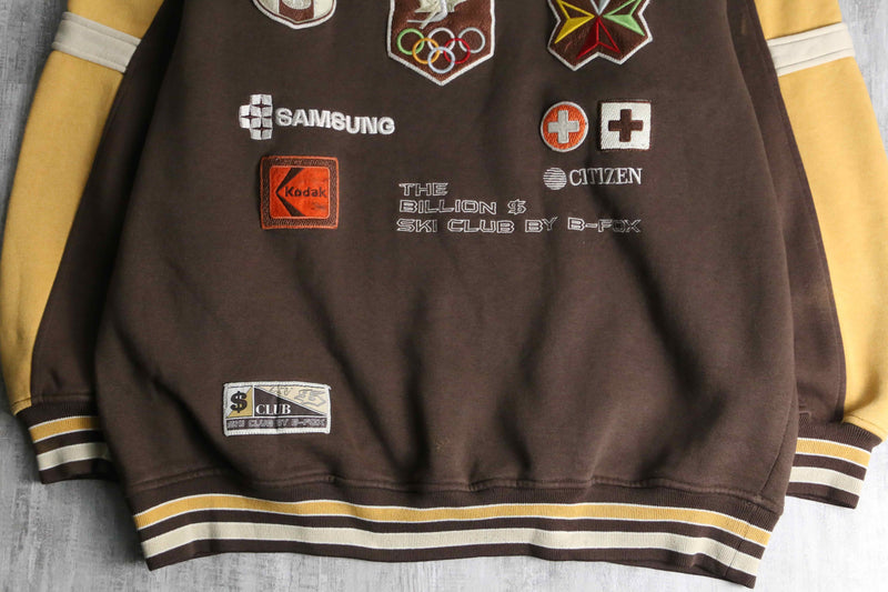 embroidery patch loose sweat
