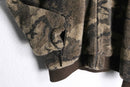 "CABELAS" camo pattern fleece boa jacket