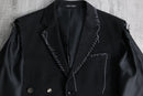 "Re:make" button stitch tailored jacket