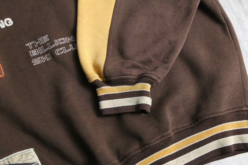 embroidery patch loose sweat