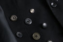 "Re:make" button stitch tailored jacket