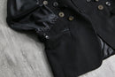 "Re:make" button stitch tailored jacket