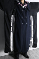 "Re:make" oversized track trench coat