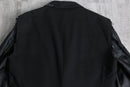 "Re:make" button stitch tailored jacket