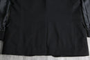 "Re:make" button stitch tailored jacket