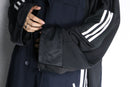 "Re:make" oversized track trench coat