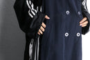 "Re:make" oversized track trench coat