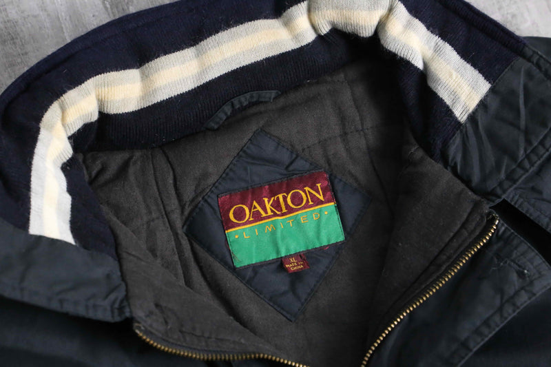 1980-90s OAKTON puffer bomber jacket
